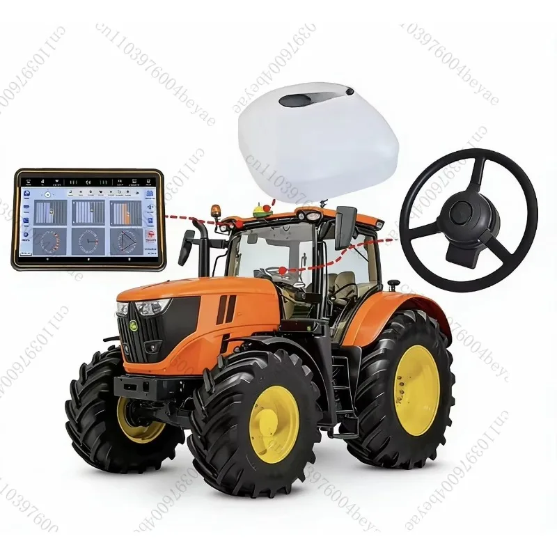 Smart agriculture GPS RTK system, tractor autopilot system, accuracy12/24V 30 minutes fast operation