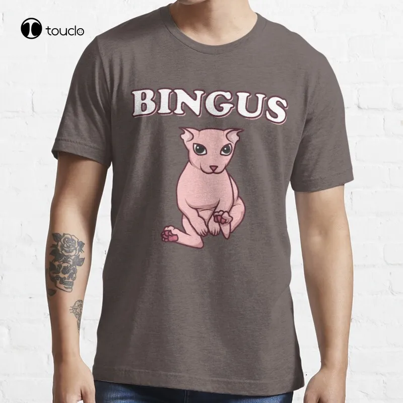 

Bingus Title T-Shirt Cotton Tee Shirt Custom Aldult Teen Unisex Digital Printing Tee Shirts Fashion Tshirt Summer Women Shirts