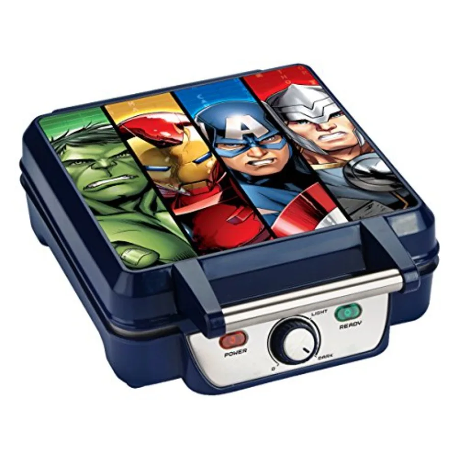 MVA-281 Avengers Waffle Maker Blue