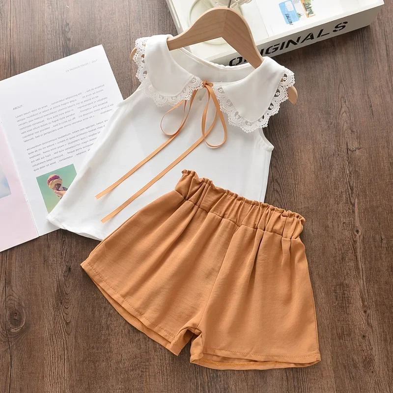 Short Conjuntos Para Shorts De Moda Para NiÃ±as Melario Conjunto