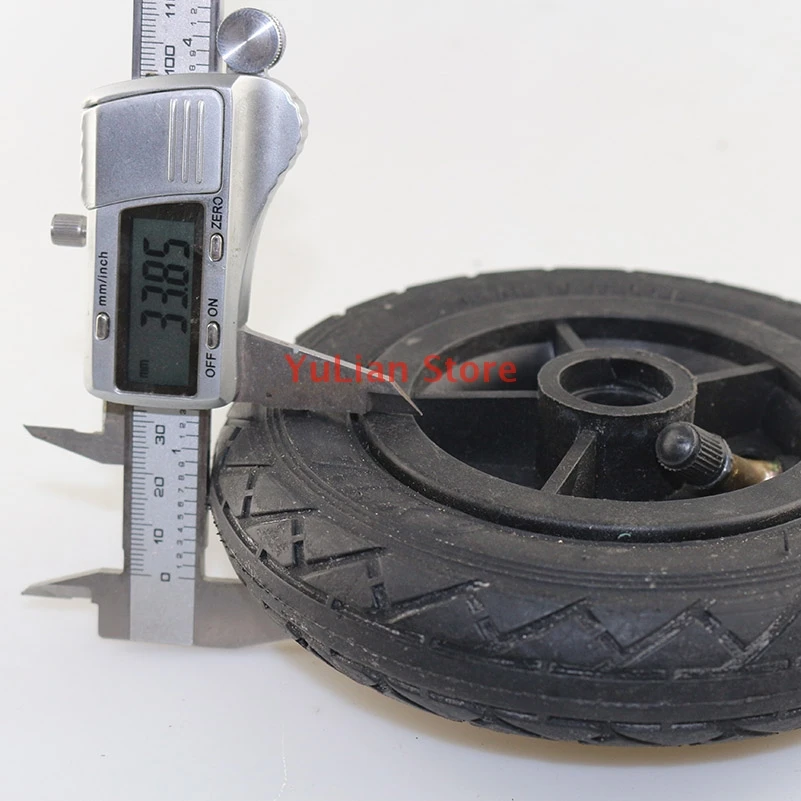 High quality 6x1 1/4 tire with plastic hub inflatable inner tube for 6 inch electric scooter folding bike tire