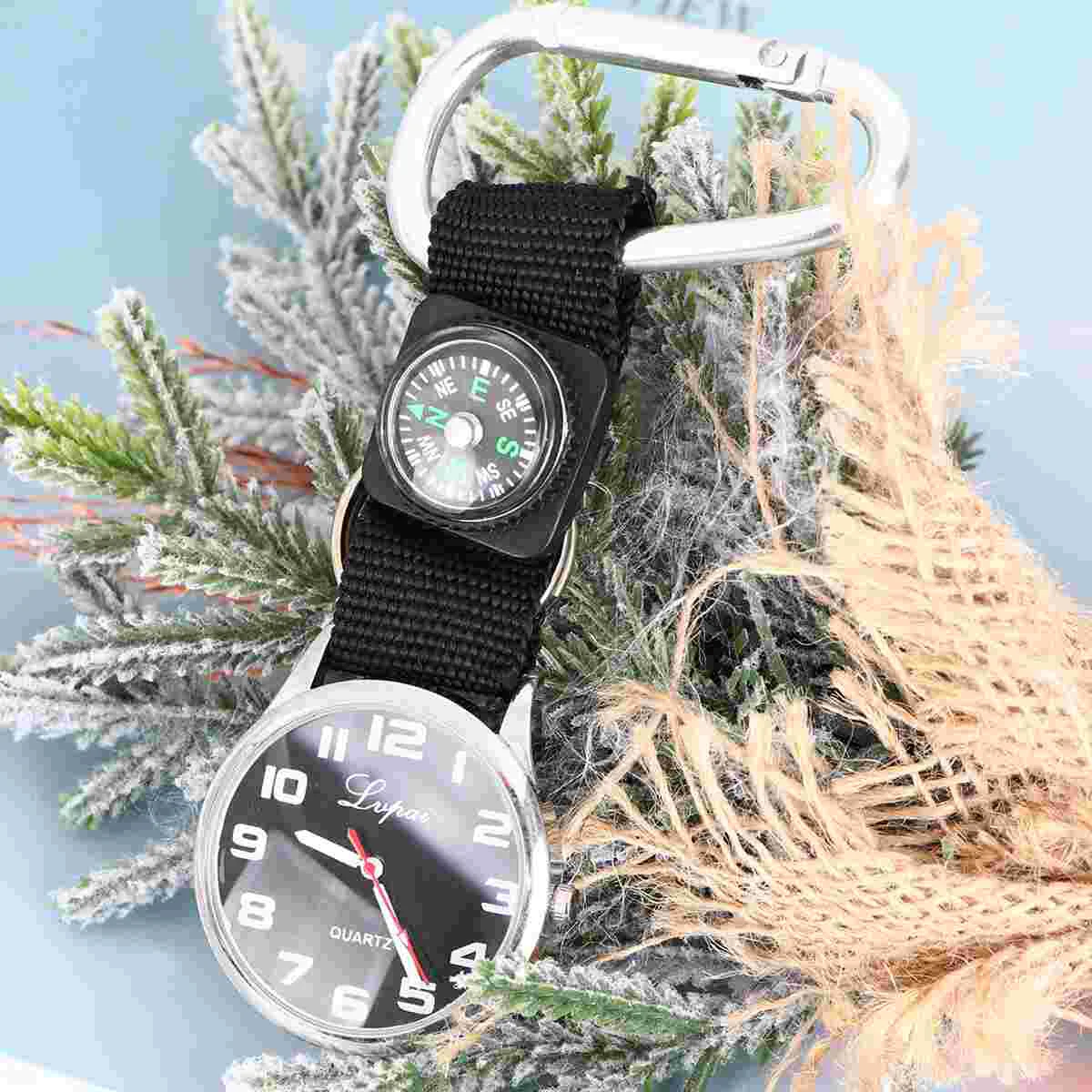 Simple Fashion Watch Clip Mountaineering Pocket Carabiner Design Clip-on Nurse Running