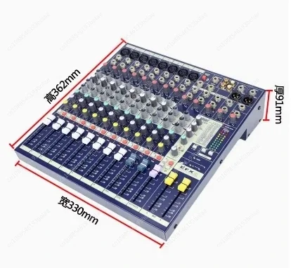 Console audio professionale all'ingrosso stile di alta qualità EFX8 EFX12 EFX16