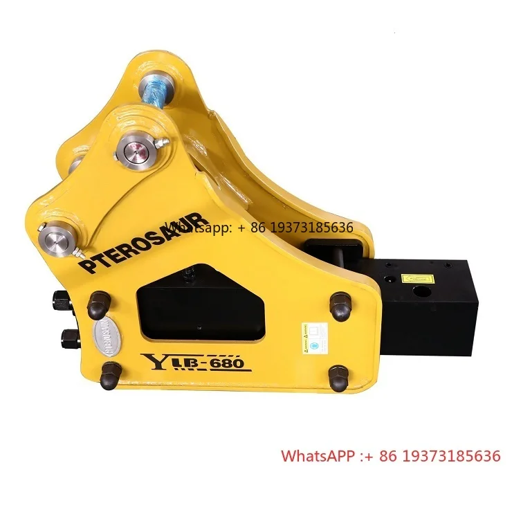 High Quality Mini Excavator Parts SB40 Hydraulic Rock Breaker Hammer with Chisel Diameter 68mm for Demolition Road