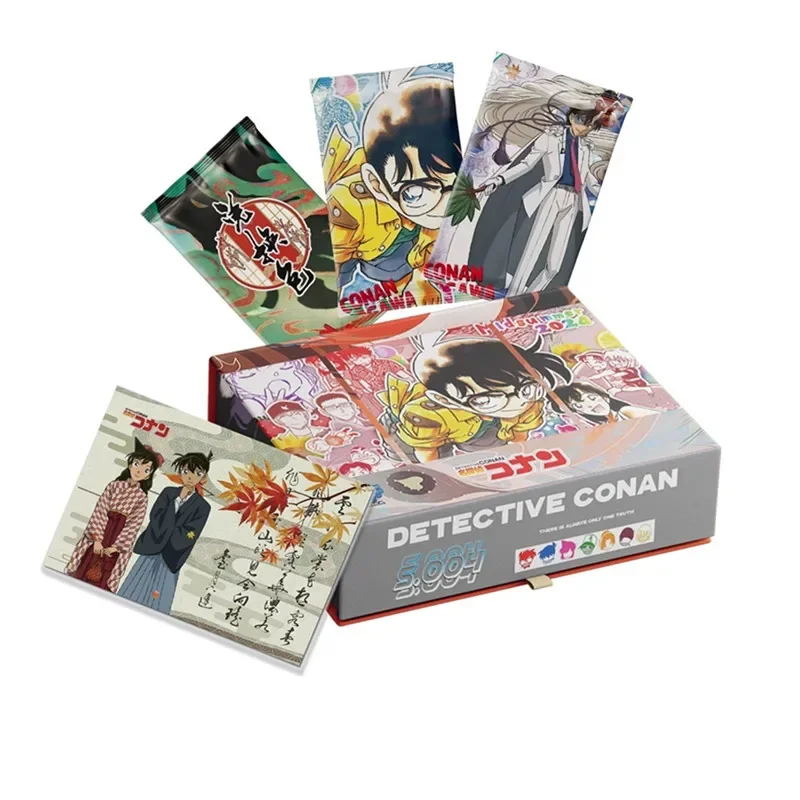 Wholesale New Detective Conan Collection Cards Set Anime Jimmy Kudo Rachel Moore Board Game Kids Toys For Child Birthday Gifts