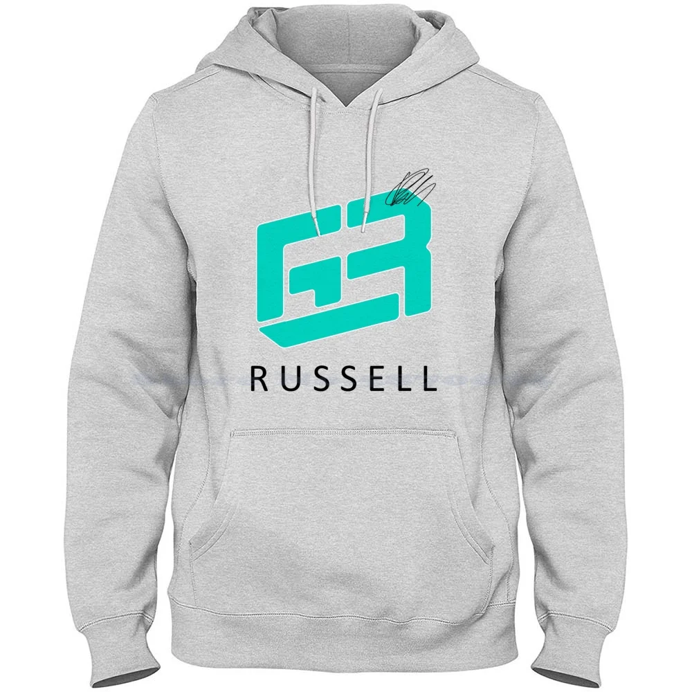 2022 George Russell Graphic-Light | Perfect Gift 100% Cotton Hoodie 2021 Russell Motorsport Signature Racing Signature