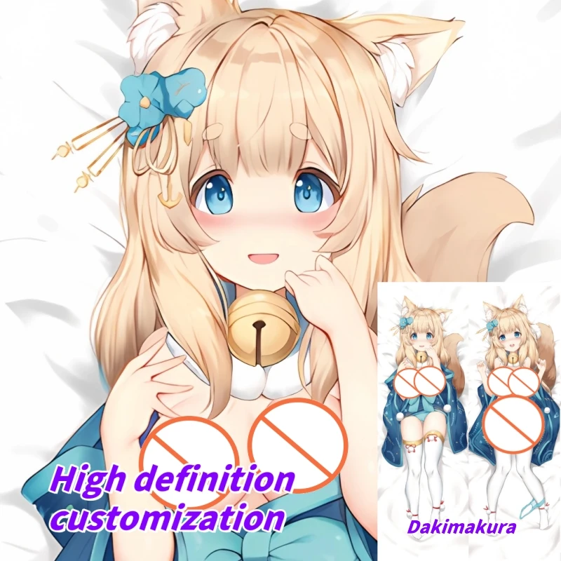 

Dakimakura Anime Pillow Case Azur Lane HMS Crescent Double-sided Print Of Life-size Body Pillowcase Gifts