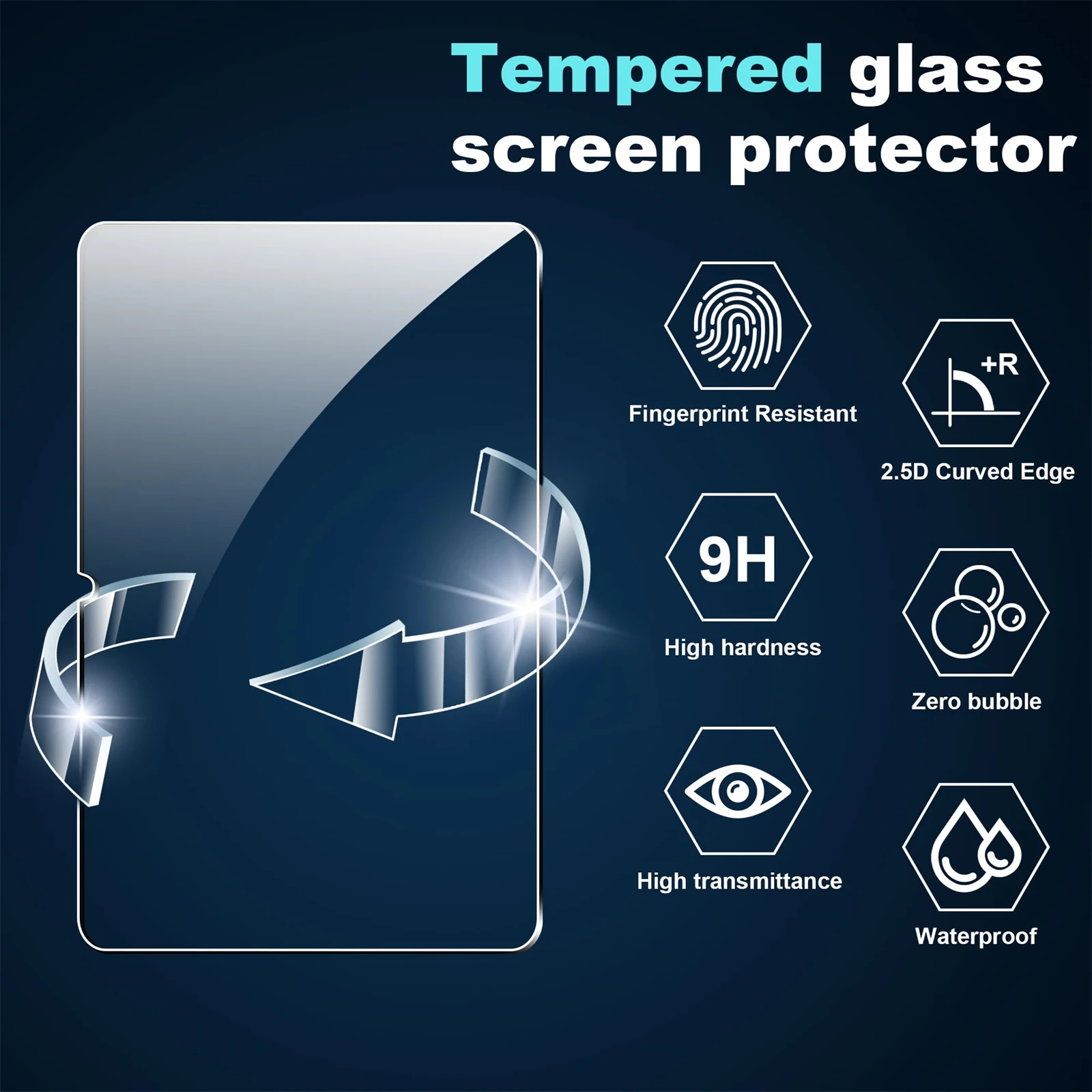 Premium Tempered Glass For Blackview Zeno 10 (11-inch) 2025 Released Durable Scratch-Resistant Screen Protector Protective Film
