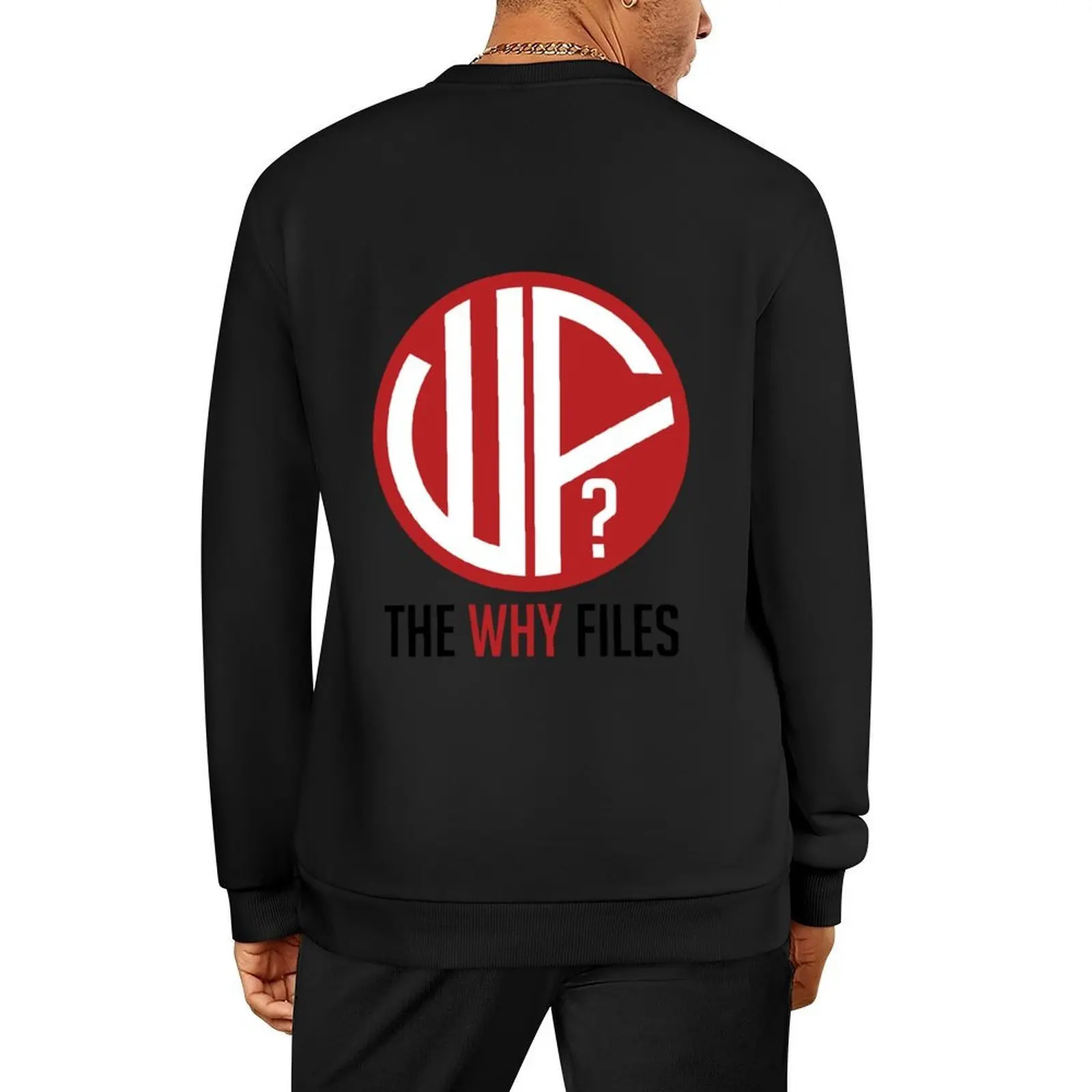 

The Why Files WHITE Pullover korean clothes men's clothing mens designer clothes winter clothes oversize sweatshirt