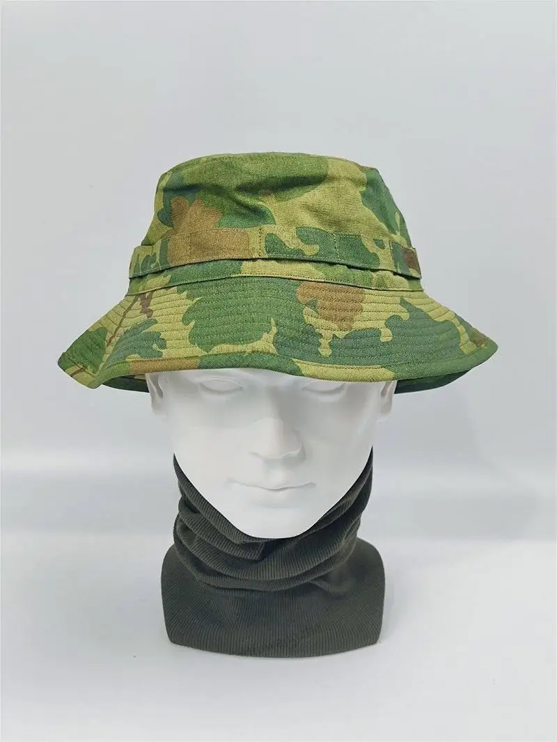 Sombrero de pescador táctico protección solar camuflaje verde - imagen 2
