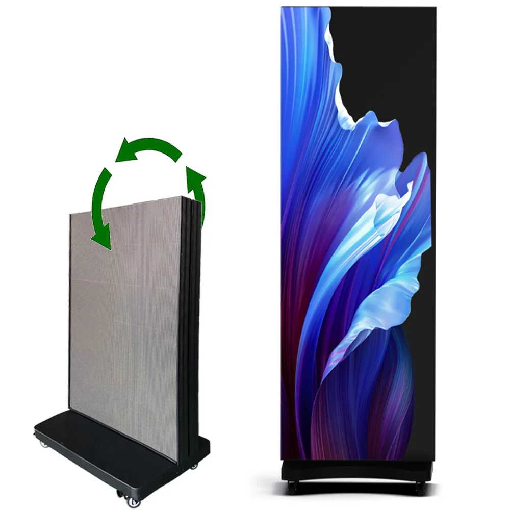 High Quality Led Poster Display Screen P0.9 High Resolution Led Display Solution Led Screen for Advertising Convenience Stores
