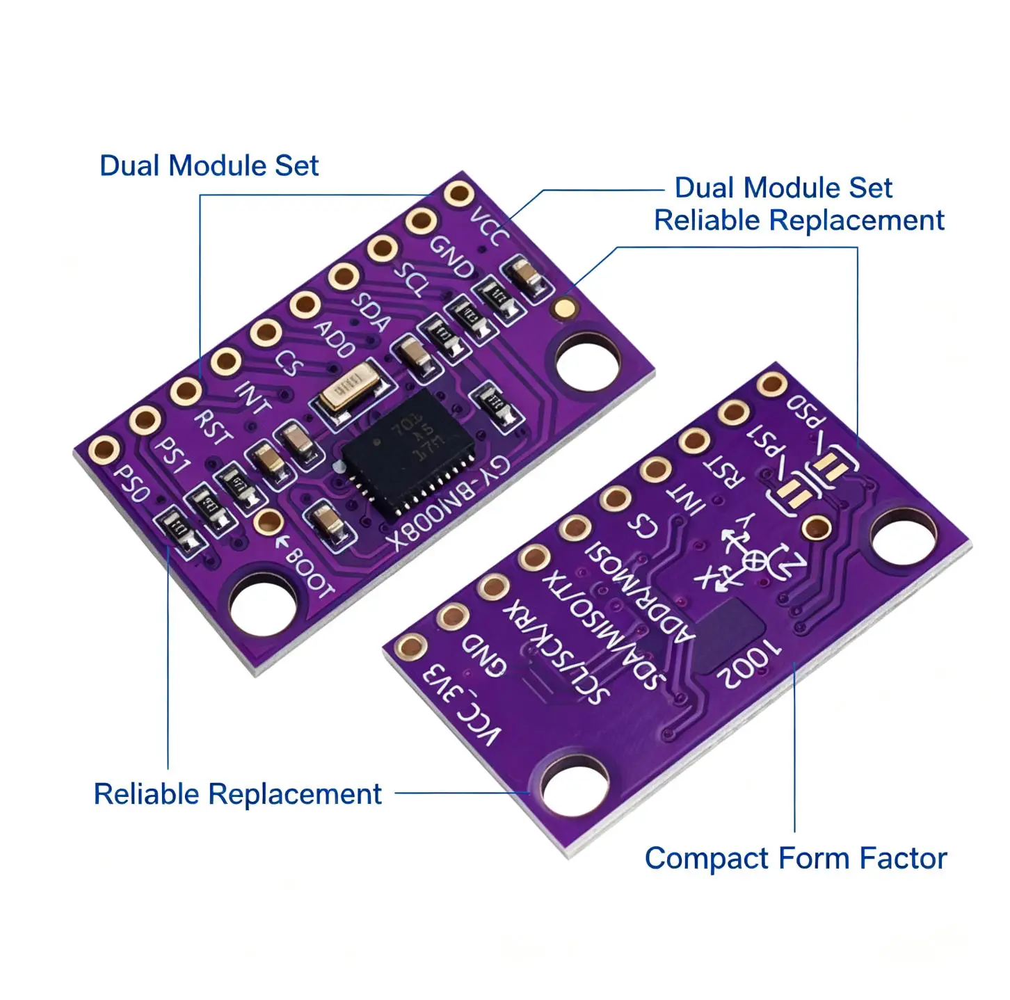BNO080 BNO085 9-Axis Sensor Module High Accuracy Accelerometer Gyroscope For VR AR For Iot Motion Tracking Development Board