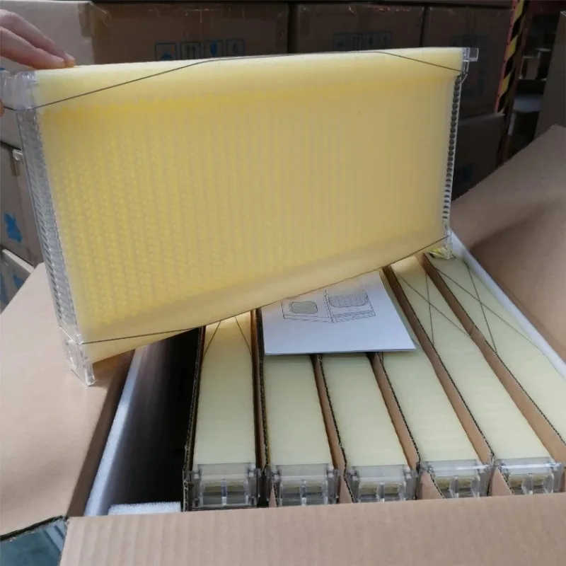 

7Pcs Auto Flowing Beehive Frames Plastic Honey Bee Hive Frames