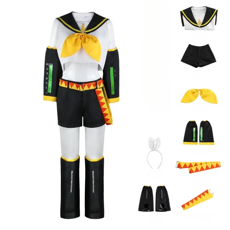 Jean Len Anime Cosplay Uniforme JK, Gelgirl Boy Outfits, JP Singer Outfits, Cute Stage Rode Play, Party Clothing