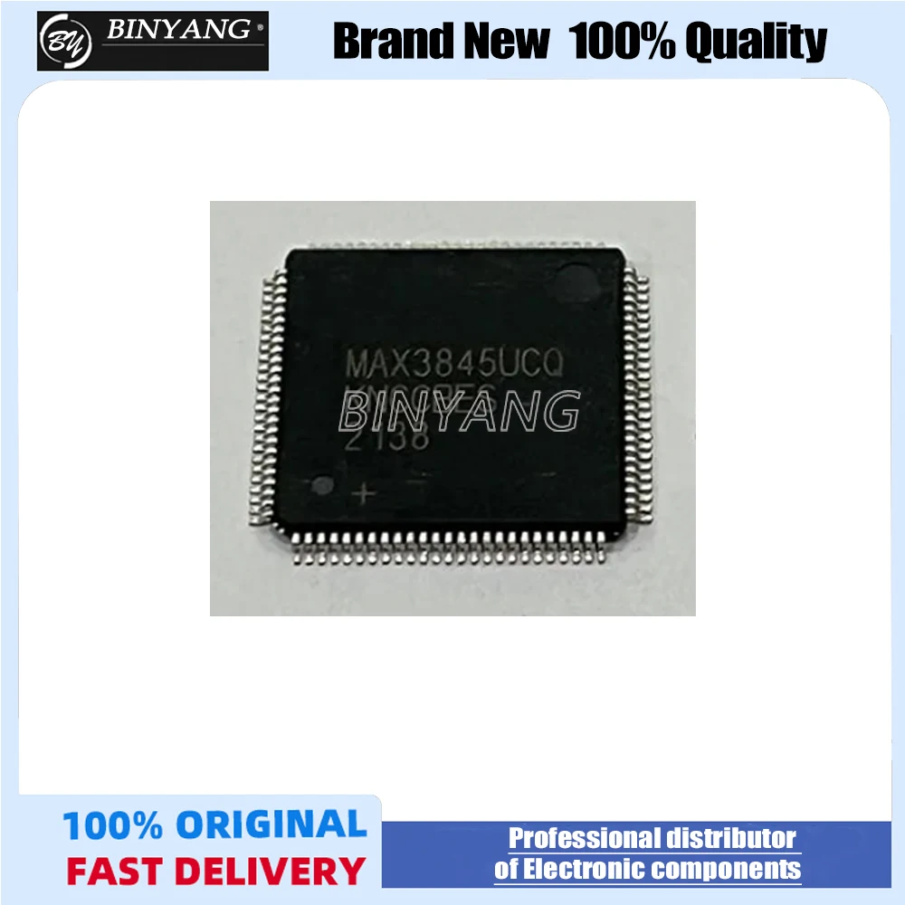 New original MAX3845UCQ+ TQFP100 linear-video processor chip in stock