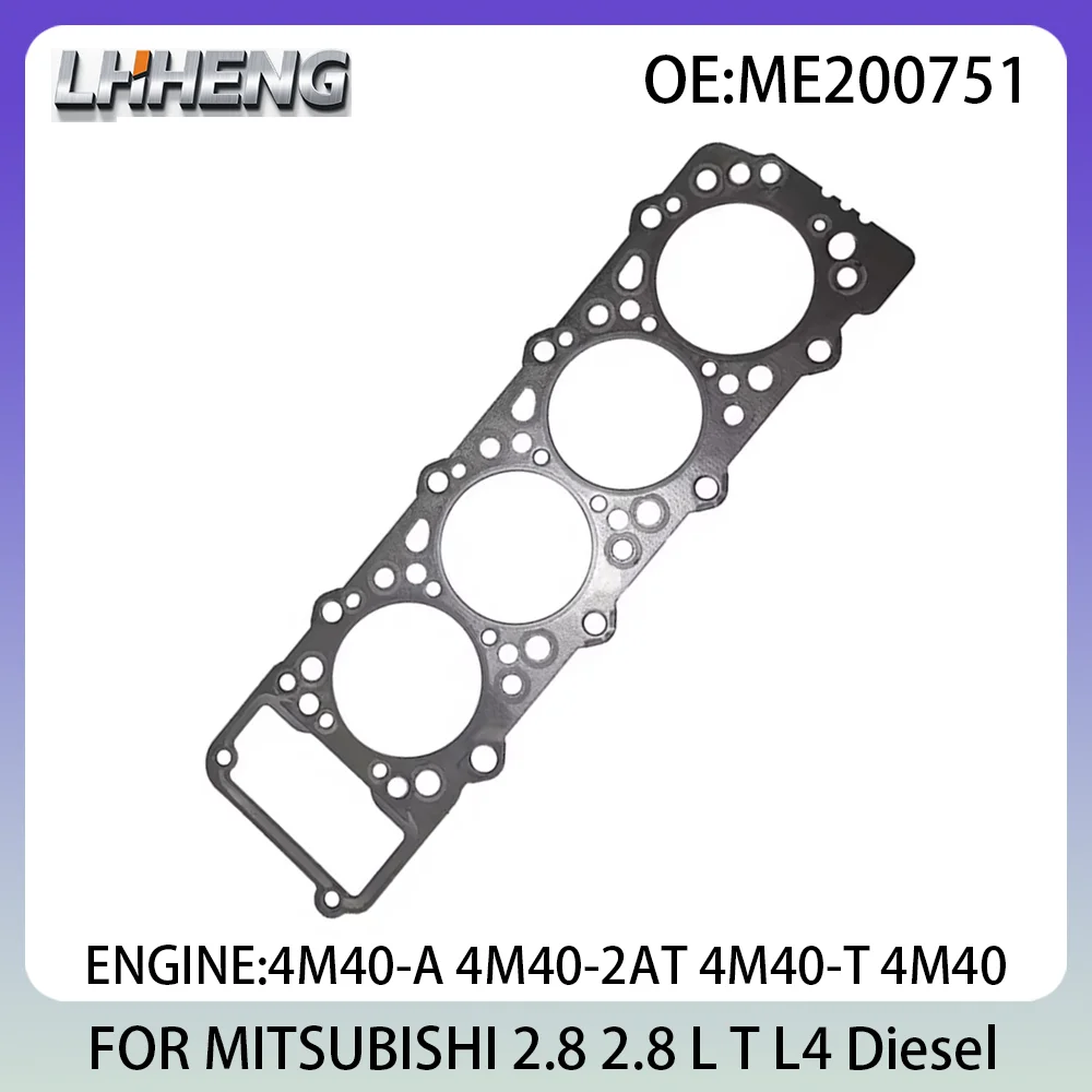 

Прокладка цилиндра крышки клапана двигателя для MITSUBISHI Canter DELICA GALANT L300 L200 ME200751 4M40 2.8L 2.8 L T L4 Diesel 1992-2015