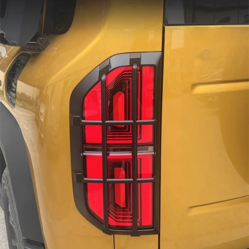 إطار حماية للضوء الخلفي للسيارة BYD Leopard 5 غطاء ضوء الفرامل ملحقات الديكور الخارجي #4