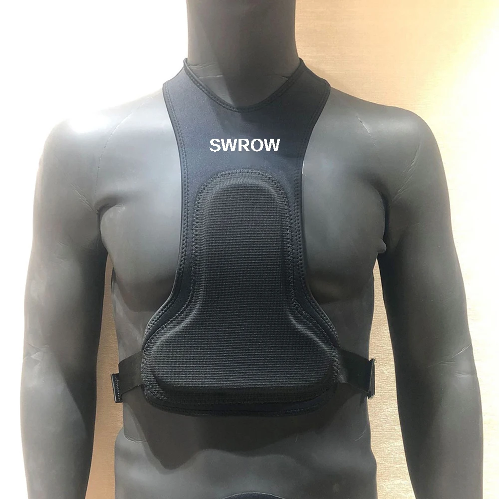 Diving Vest for Fishing and Hunting, Fish Breast Pad, Thick Diving Suit, Professional Protective Top, Speargun Diving Vest, New