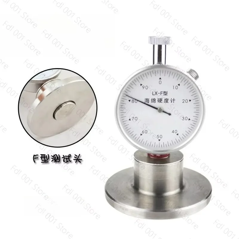 LX-F Shore Hardness Tester Sponge Hardness Meter Foam Pearl Cotton Hardness Detector