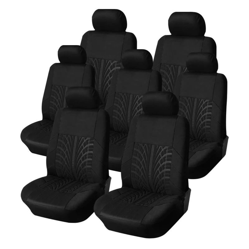 7-teiliges Autositzbezug-Set Auto-Innenausstattung 7 Unabhängige Autositzbezüge – Detail 1