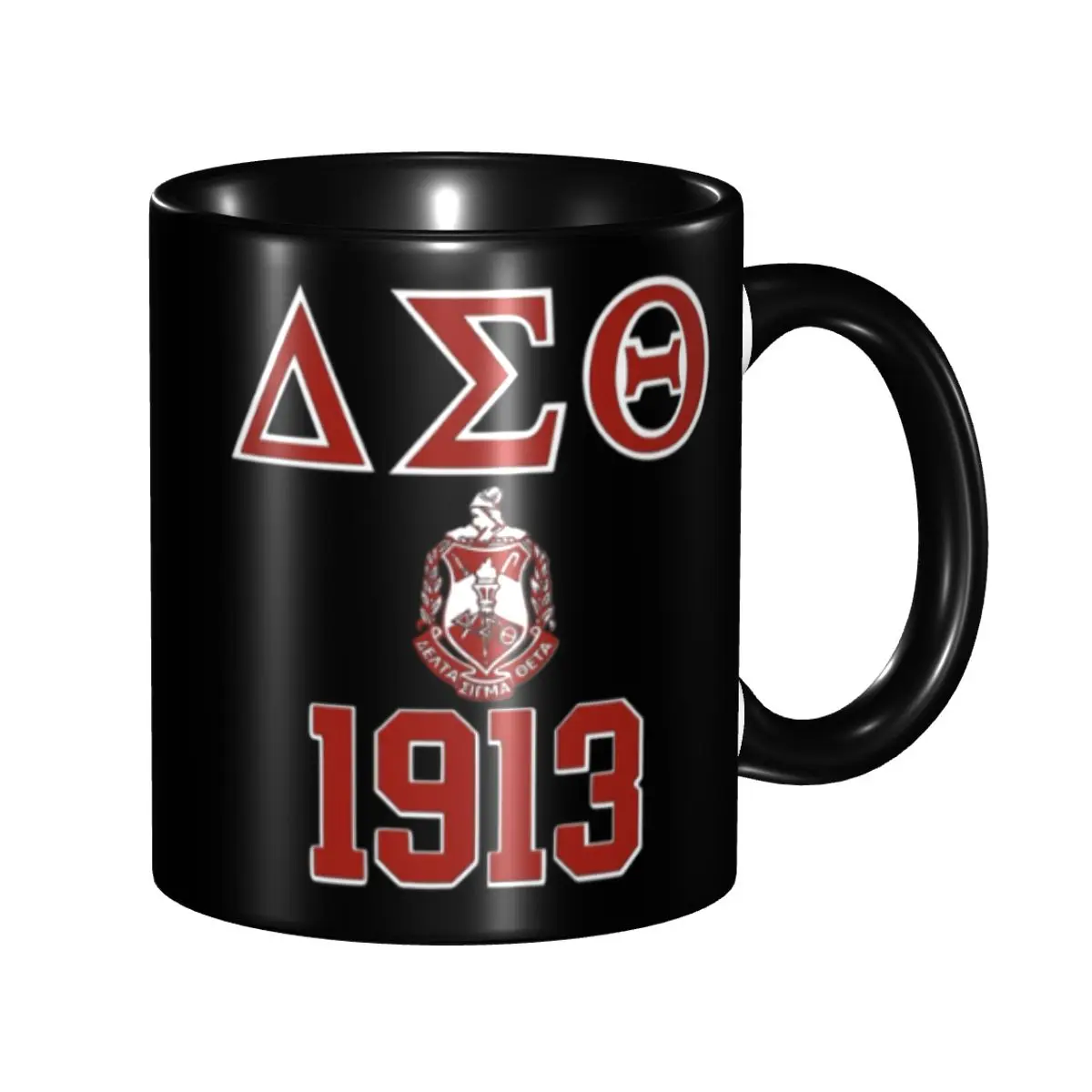 

Personalized Delta Sigma Theta Sorority 1913 Coffee Mugs DIY Ceramic Milk Tea Cups