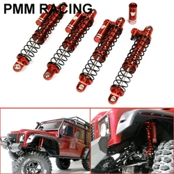 Ammortizzatori effetto tappeto magico in metallo 4 pezzi per 1/10 RC Crawler Car Traxxas TRX4 Defender TRX6 AXIAL SCX10 II 90046 RC4WD