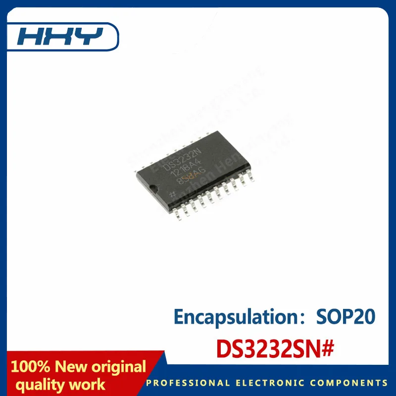 1PCS  DS3232SN# encapsulates the SOP20 real-time clock