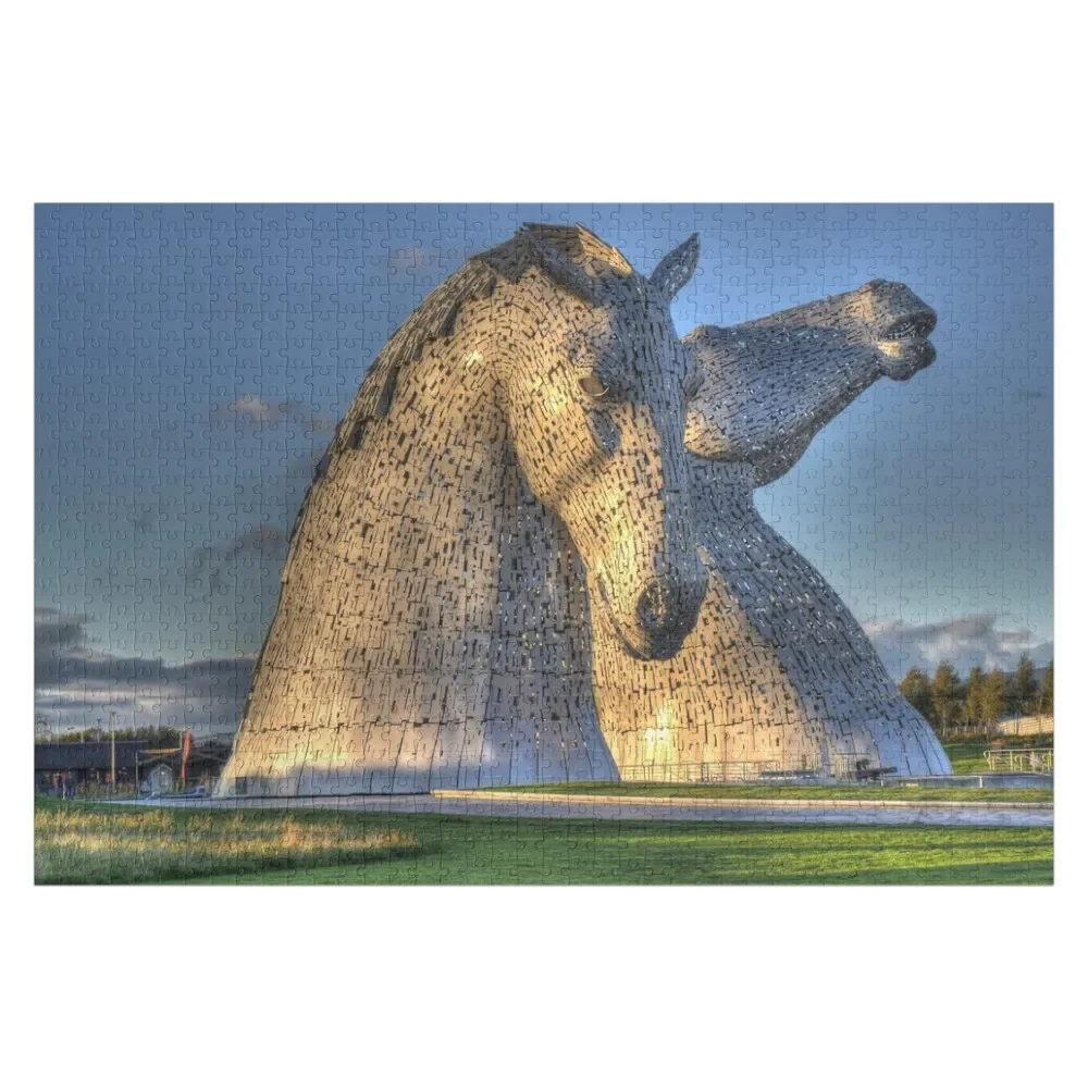 

The Kelpies Jigsaw Puzzle Customized Photo Wooden Decor Paintings Picture Personalized Wooden Name Puzzle