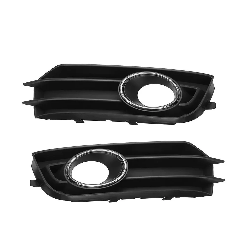 Car Bumper Repair Fog Light Cover Front Bumper Fog Light Cover Bumper Bumper Trim Insert Plastic Material 1 Piece Right Left Fit
