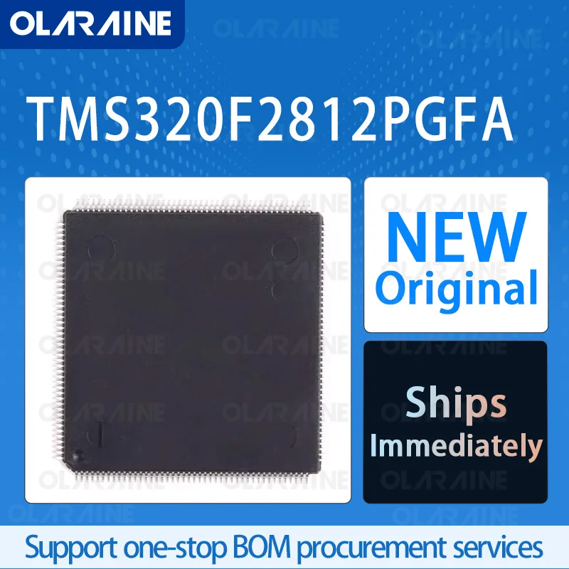 

1/5/10Pcs TMS320F2812PGFA LQFP-176 original ic chip Digital Signal Processors and Controllers - DSP, DSC Core C28x Voltage 1.9 V