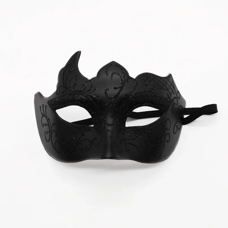 Half Face Phantom Masquerade Cosplay Mask PVC Steampunk Plastic Men Women Punk Carnival Costume Props The Phantom Dancer Mask