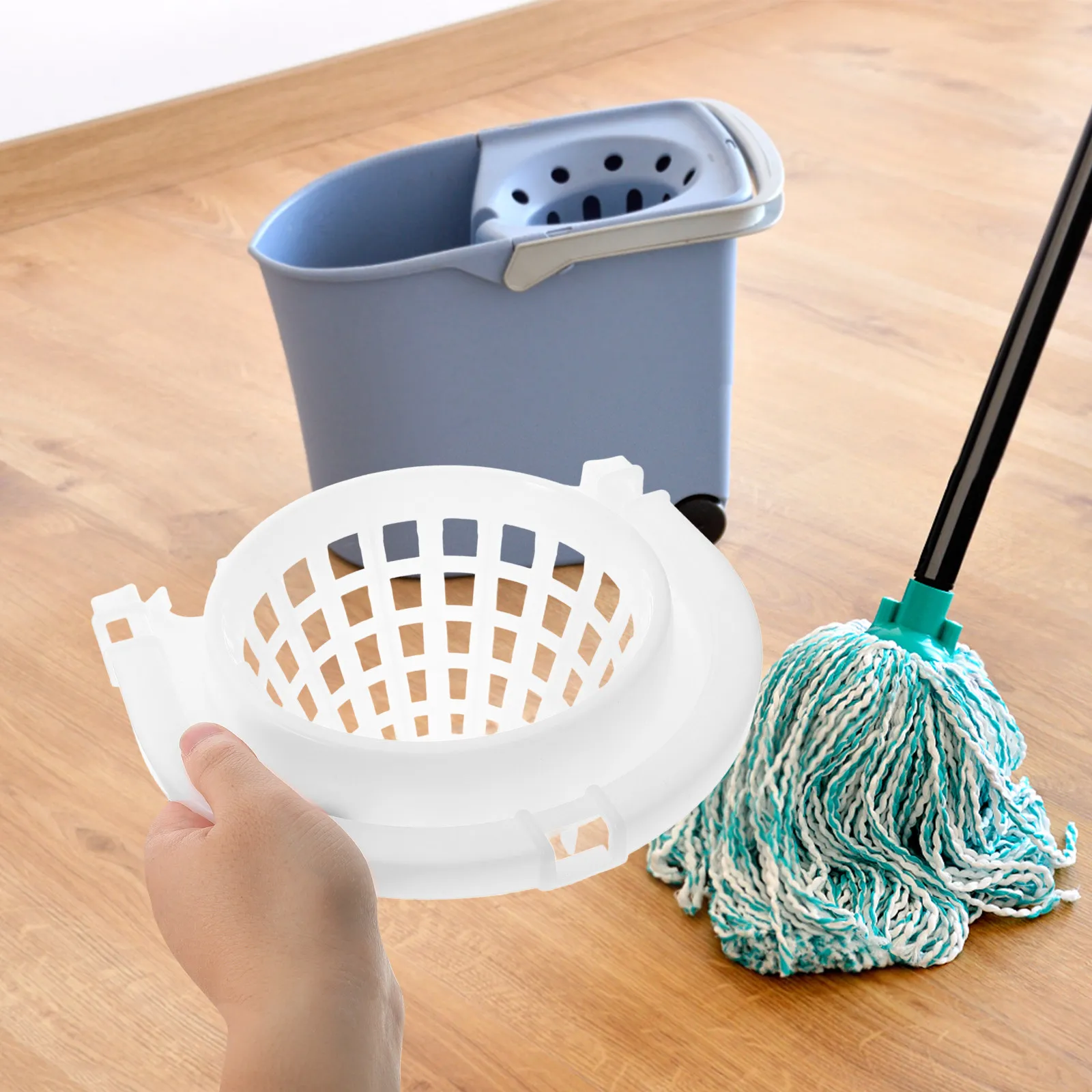 Thickened Squeezer Mop Bucket Basket for Efficient Cleaning Durable Quality Home Supplies Accessories Strainer Drain Solution