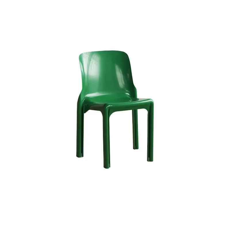 

Medieval dining chair designer creative simplicity Home ins Internet celebrity stackable back chair