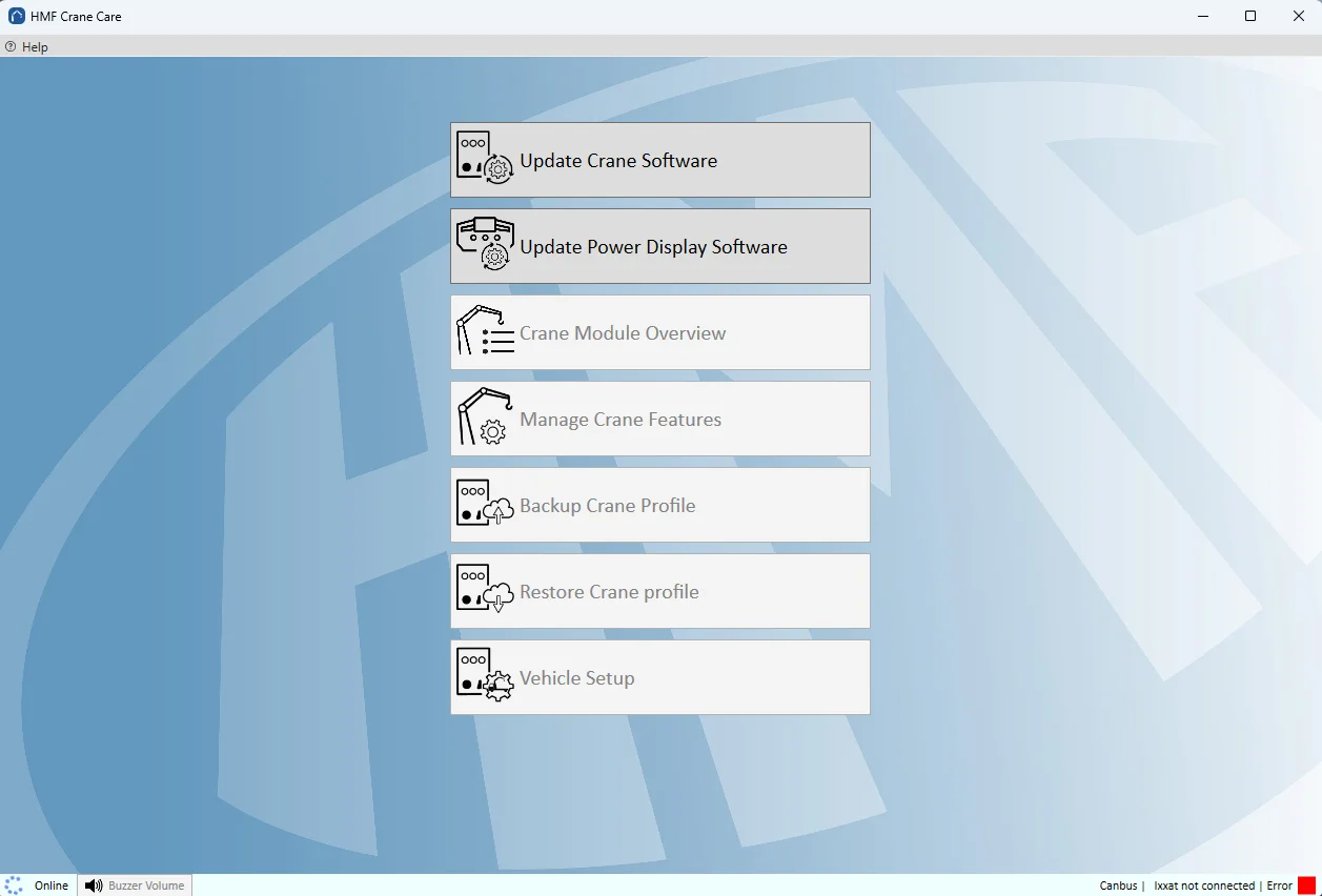 

AutoEPC HMF Crane Care 2.4 Diagnostic Software