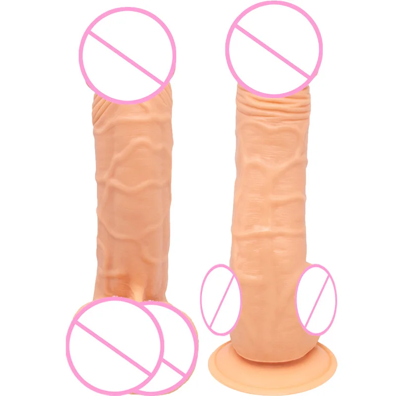 CY Super large and thick Sexy Body Factory Price Big Size Sex Dildo Novelty Toys Soft Silicone Thrusting Dildos