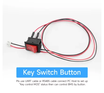 Daly Smart BMS Lifepo4 Li-Ion Zubehör 3s-24s 30A-500A 4s 8s 16s Touch Control Bildschirm LCD Display und CAN BUS UND LIGHT BOARD