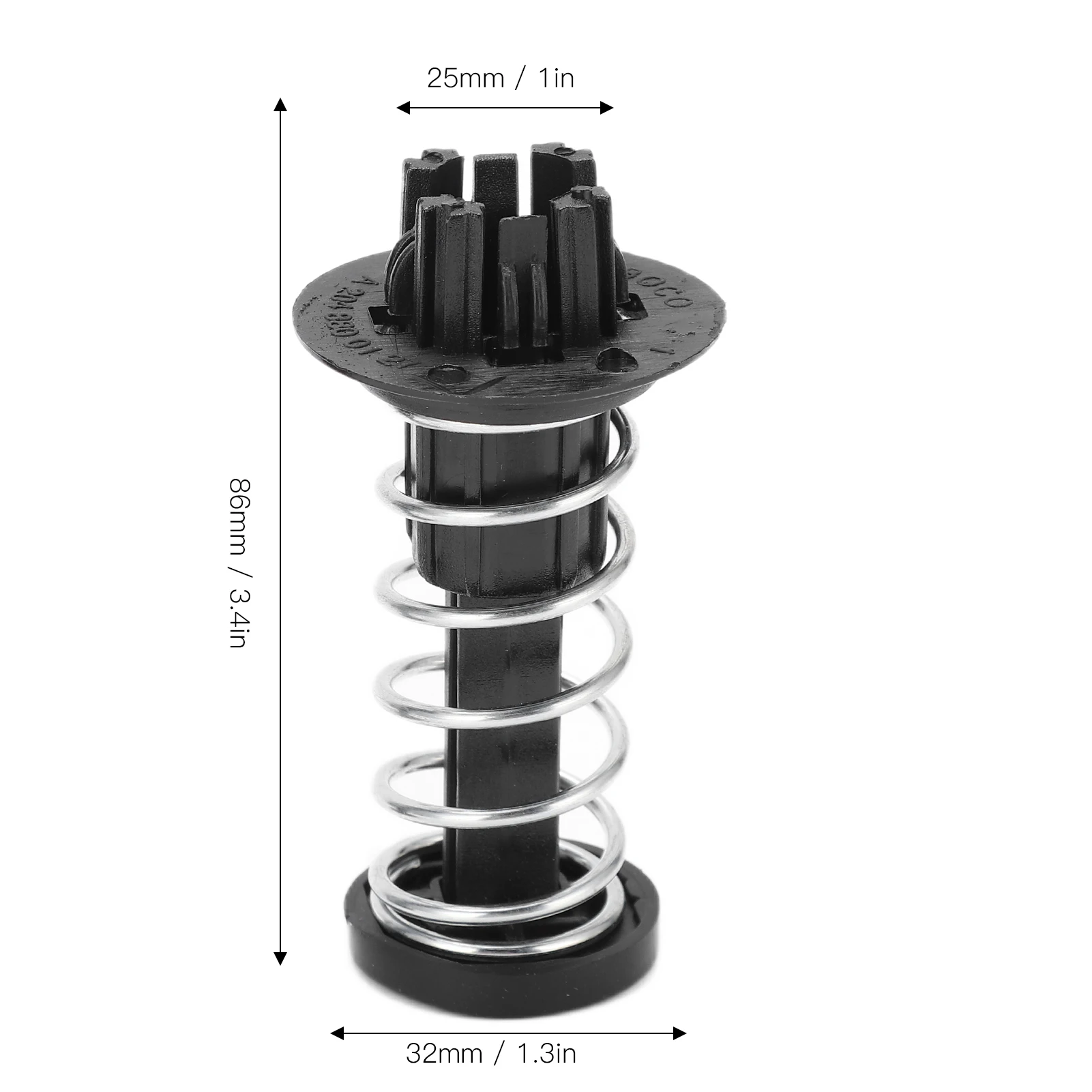 2Pcs Hood Buffer A2048800127 Replacement For Mercedes Benz C250 C300 C350 E200 E250 E500 E350