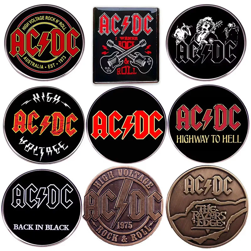 Rockband Muziek Broche Creativiteit Metaallegering Mode Rugzak Hoed Tas Versieren Pin Revers Accessoire Fans Boutique Medaille Cadeau