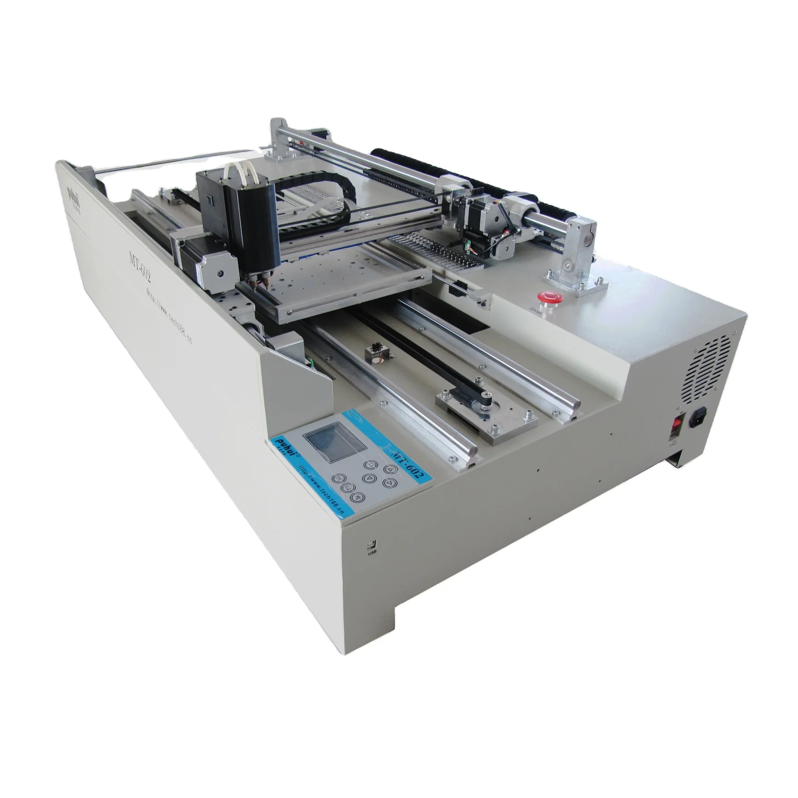 pick place machine for PCB LED mounting machine go with reflow oven