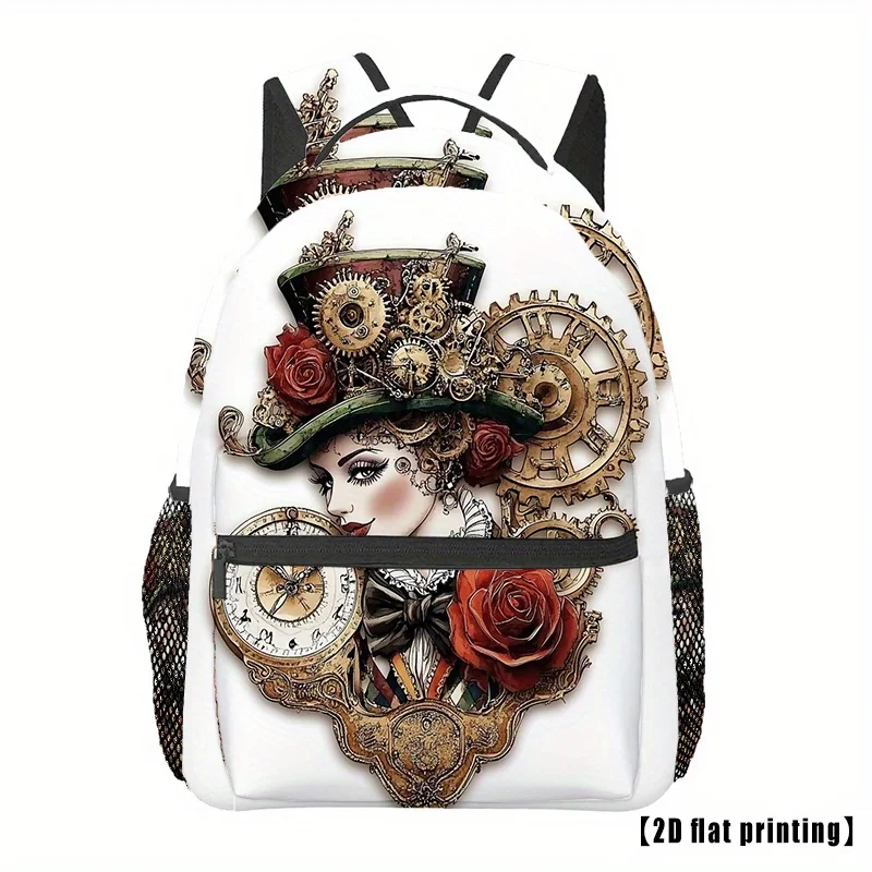 

Beautiful Lady Unisex Outdoor Sports Backpack Couples Travel Backpack, Adjustable Comfort Strap Backpack for Men and Women