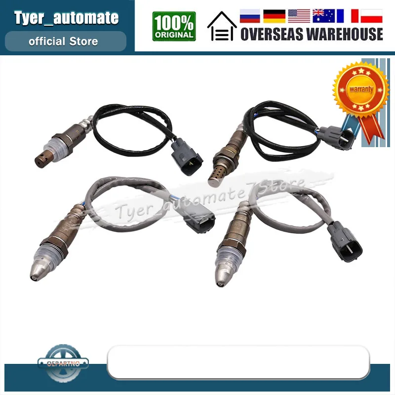 4Pcs 234-9128 234-4260 234-4064 Up & Downstream Oxygen O2 Sensor For 2012-2014 LEXUS ES350 TOYOTA AVALON TOYOTA CAMRY 3.5L V6