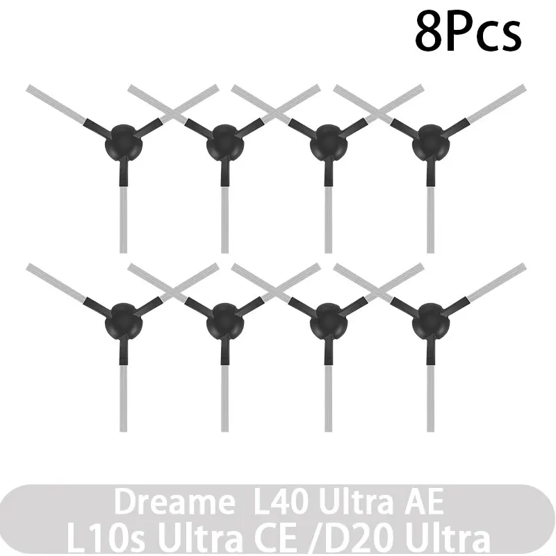 Dreame L40 Ultra AE / L10s Ultra CE/D20 Ultra Stofzuigeraccessoires, hoofdborstel, randborstel, doek, stofzak, filterscherm