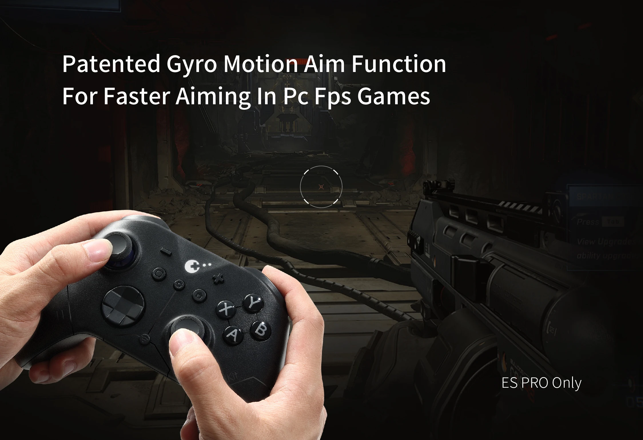 GuliKit ES Pro E-Sports Wireless Gamepad für Nintendo Switch 1/2 - TMR Joystick Kompatibel mit PC Windows Android iOS MacOS – Detail 22