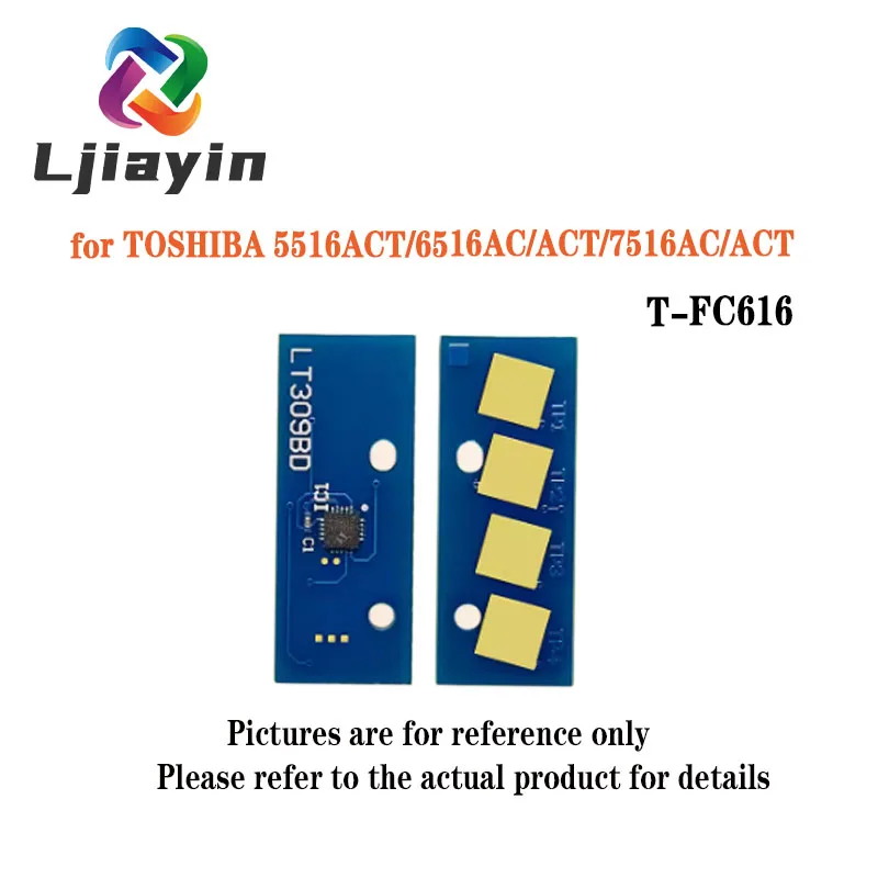 

Чип для тонера TOSHIBA T-FC616, чип для e-studio 5516ACT/6516AC/ACT/7516AC/чип для тонер-картриджа ACT CHN/AP/EUR/USA