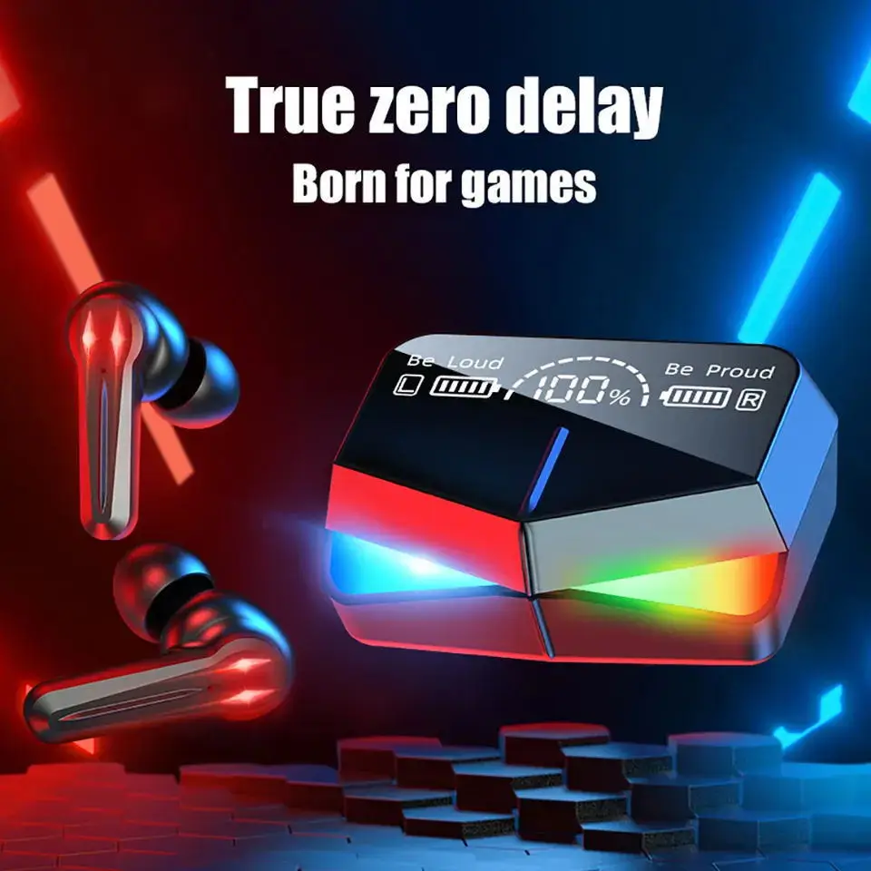 

New TWS-M28 e-sports game true wireless bluetooth headset low latency in-ear bluetooth headset