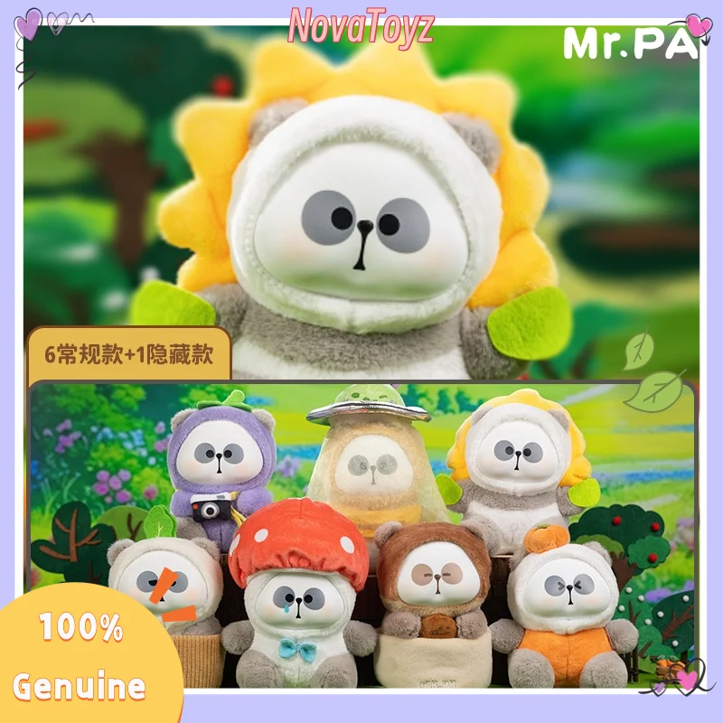

Mr.Pa The Series Of "Escaped" Vegetables Blind Box Cute Panda Mystery Box Toys Caja Ciega Anime Figure Doll Desktop Decoration