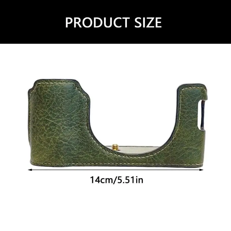 R53C Modische PU-Leder-Kamera-Halbschalenhülle für Benutzer der X100VI-Serie – Detail 6