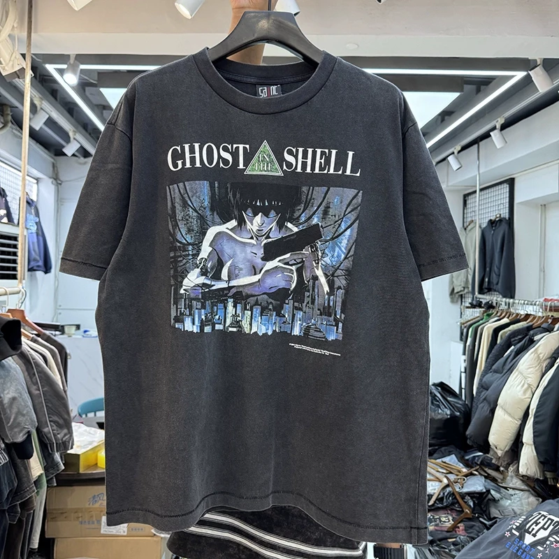 

Saint T Shirt Men Women Best Quality Oversize Short Sleeve Tee Cartoon T-Shirt