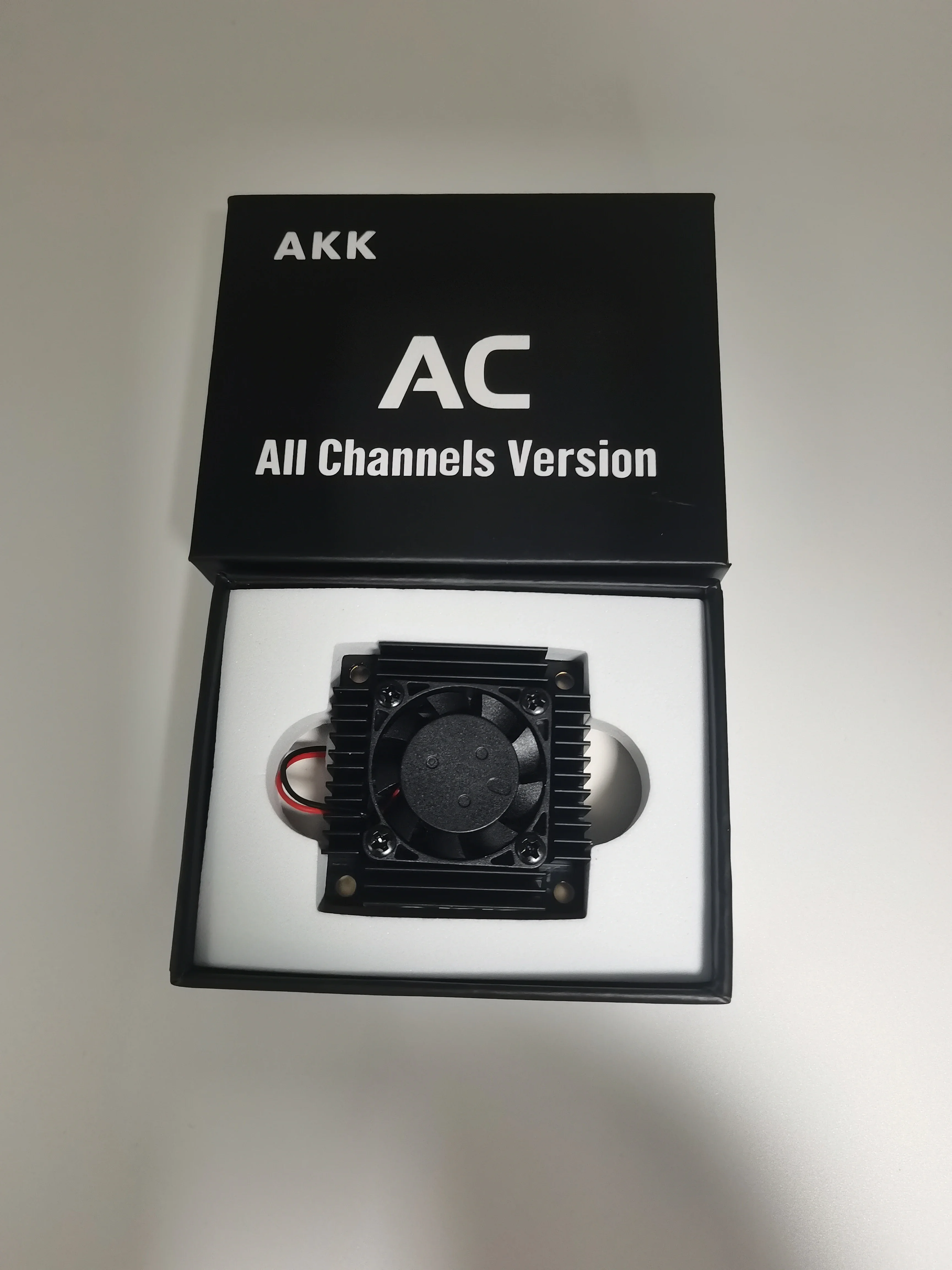 AKK 3W VTX image transmission, 5.8GHz ultra-long distance, with heat sink design, stable performance