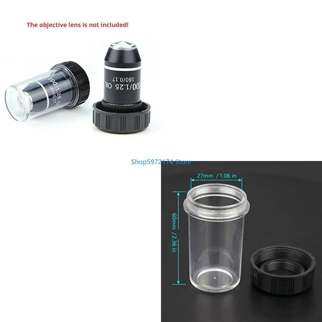 Y3NB – étui d'objectif, accessoire Microscope laboratoire, fil RMS, Microscope biologique, boîte